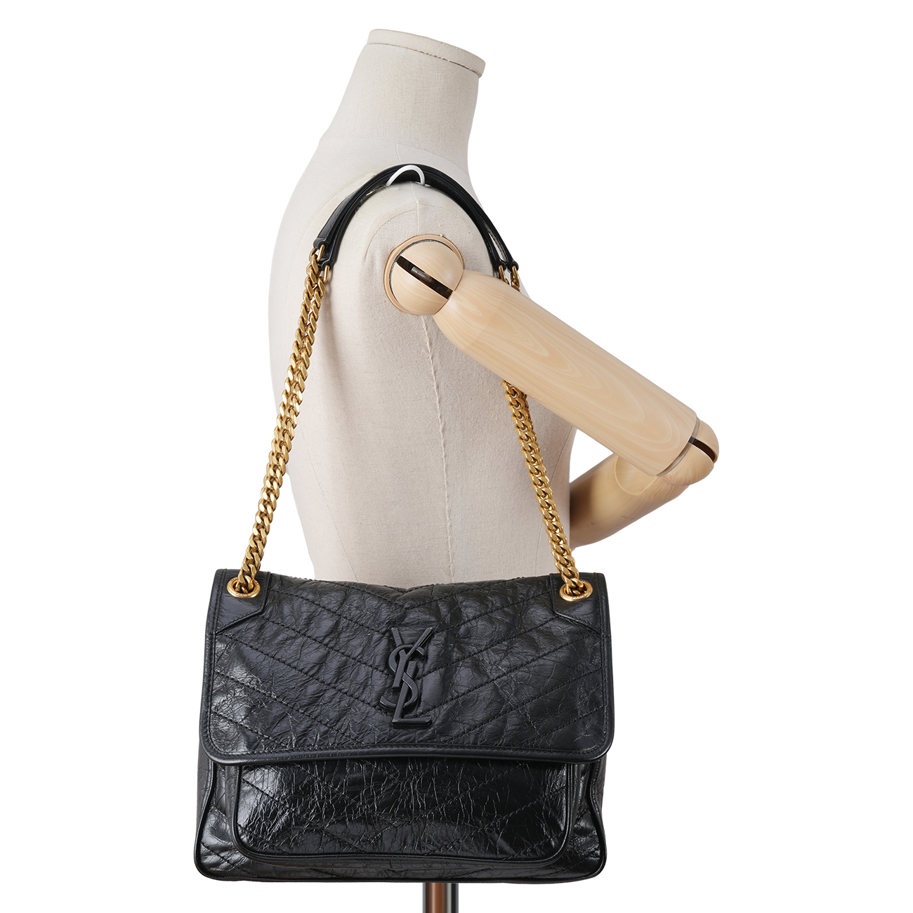 YVES SAINT LAURENT(USED)생로랑 633158 니키 체인 숄더백